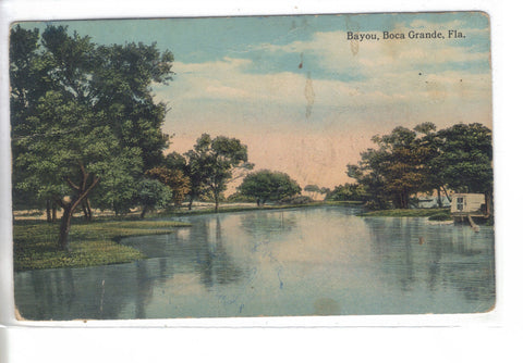 Old Postcard of Bayou-Boca Grande,Florida - Cakcollectibles - 1