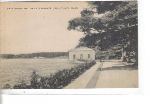 Gate House on Lake Cochituate-Cochituate,Massachusetts - Cakcollectibles - 1