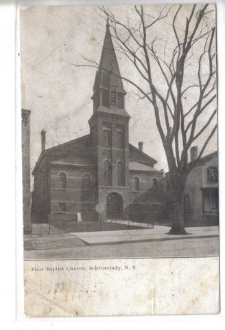 First Baptist Church-Schenectady,New York 1906