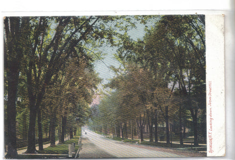 Looking Down James Street Hill-Syracuse,New York 1907 - Cakcollectibles - 1