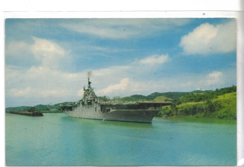 U.S. Aircraft Carrier passing through the Panama Canal - Cakcollectibles - 1