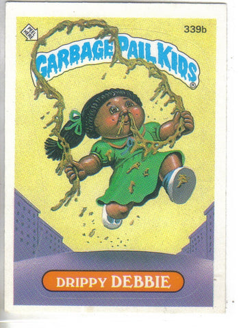 Garbage Pail Kids 1987 #339b Drippy Debbie