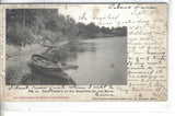 At Ernest Tabor's Landing on The St. Joe River-Michigan 1901 - Cakcollectibles - 1