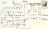Safari Hotel-Scottsdale,Arizona.Vintage postcard back view