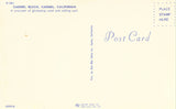 View of Carmel Beach-Carmel,California Vintage Postcard Back