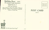 Multi View Post Card Back-Holiday Inn West-Asheville,North Carolina