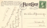 St. Mary's Hospital-Detroit,Michigan 1910 Postcard Back