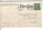Hammond Building-Detroit,Michigan 1911 postcard back