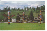 Totem Poles at Alpine,Wyoming Post Card - 1