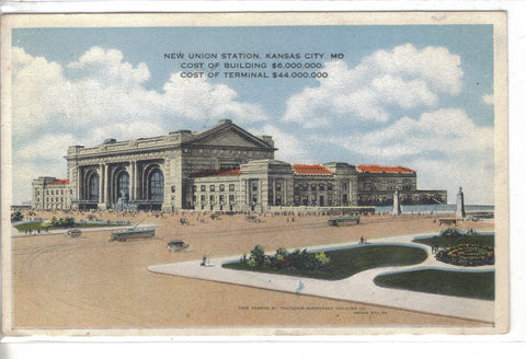 New Union Station-Kansas City,Missouri Post Card - 1