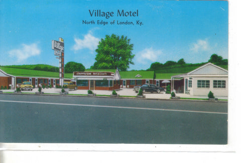 Village Motel-London,Kentucky - Cakcollectibles