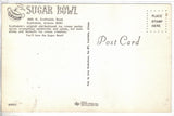 Sugar Bowl Ice Cream Parlor-Scottsdale,Arizona Vintage Postcard Back