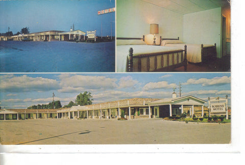Robbins Motel-Richmond,Kentucky -vintage postcard - 1