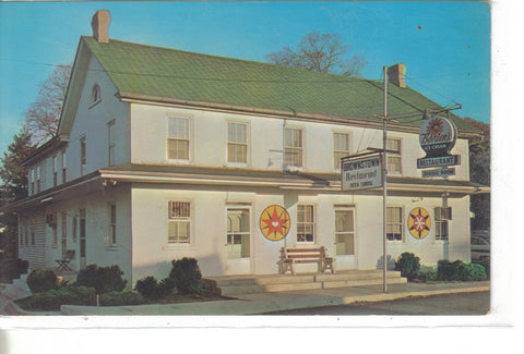 Brownstown Restaurant-Brownstown,Pennsylvania Vintage Postcard front