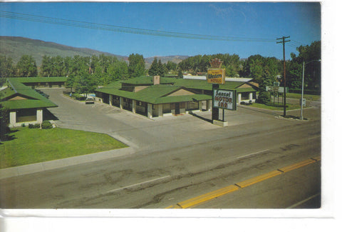 Sunset Motor Inn-Cody,Wyoming -vintage postcard - 1