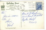 Holiday Inn-Alexandria,Louisiana Vintage Post Card back
