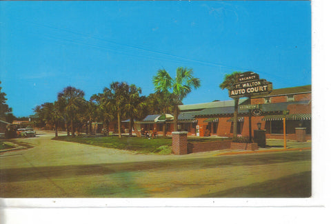 Fort Walton Beach Motel-Fort Walton,Florida Vintage postcard front