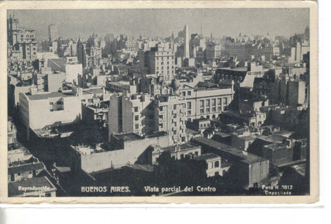 Vista Parcial del Centro-Buenos Aires 1941 - Cakcollectibles - 1