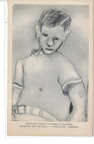 Drawing from Children's Classes,Museum Art School-Portland,Oregon - Cakcollectibles - 1
