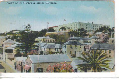 Town of St. George and Hotel-Bermuda 1939 - Cakcollectibles - 1