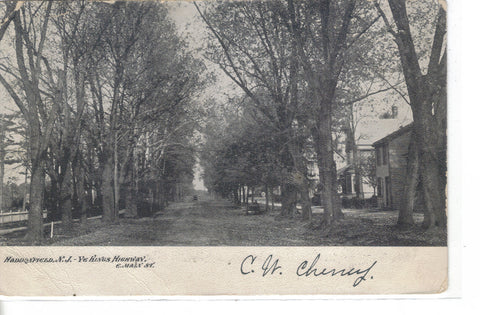 Ye Kings Highway,E. Main Street-Haddonfield,New Jersey 1907 - Cakcollectibles - 1