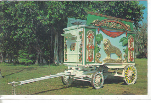 "Lion" Tableau Wagon-Ringling Museum of The Circus-Sarasoat,Florida 1970 - Cakcollectibles - 1