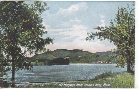 Mt. Holyoke from Smith's Ferry-Massachusetts UDB - Cakcollectibles - 1