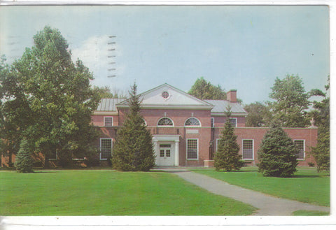 The Library Building,Hanover College-Hanover,Indiana 1953 - Cakcollectibles - 1