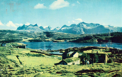 View near Oslo,Norway Postcard
