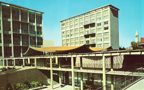 Residence Halls,U.C. Berkeley - Berkeley,California Postcard