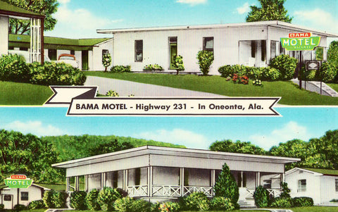Bama Hotel - Oneonta,Alabama 1961