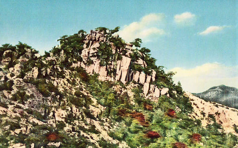 Shoshu-Ho As Top Of Washiuzan Hill- Seto Inland-Sea National Park Postcard