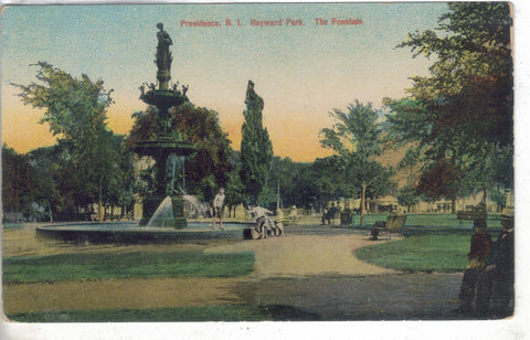 The Fountain,Hayward Park-Providence,Rhode Island - Cakcollectibles - 1
