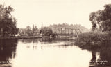 Pere Marquette River and Bridge - Scottville,Michigan Postcard