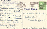 Main Entrance,Ursuline College - New Orleans,Louisiana Linen Postcard Back