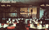Interior,The Lincoln Inn - Batavia,Illinois Vintage Postcards