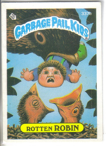 Garbage Pail Kids 1987 #337b Rotten Robin