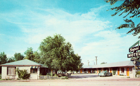Retro Postcard - Supai Motel - Seligman,Arizona Route 66