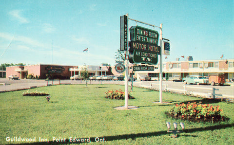 Guilwood Inn - Point Edward,Ontario,Canada Retro Postcards