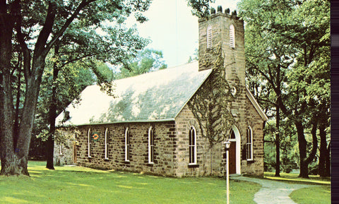 Whyel Chapel, Jumonville Training Center - Hopwood,Pennsylvania Postcard