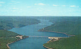 Aerial View of Kinzua Dam - Pennsylvania Vintage Postcard