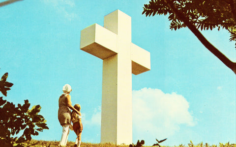 Cross of Christ,Jumonville Training Center - Hopwood,Pennsylvania Vintage Postcard