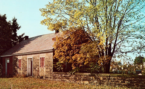 The Original Mennonite Church near Harmony,Pennsylvania Postcard