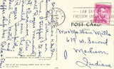 Vintage Postcard Back - Greetings from Tulsa,Oklahoma