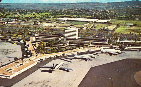 John Rodgers Terminal,Honolulu International Airport- Honolulu,Hawaii postcard