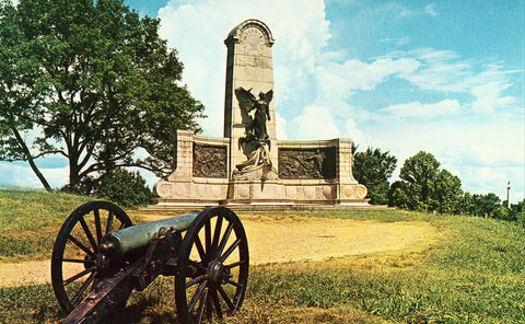 Vicksburg National Military Park - Mississippi front of old postcard.Buy postcards here