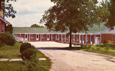 Bel Air Motel - Richmond,Kentucky.Vintage postcard front