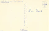 Reflection Pool,Cape Coral Gardens - Cape Coral,Florida back of vintage postcard
