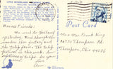 Little Netherlands,Windmill Island - Holland,Michigan back of vintage post card