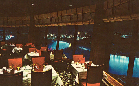 The Crown Suite Dining Rooms - Niagara Falls,Ontario,Canada Vintage Postcard Front